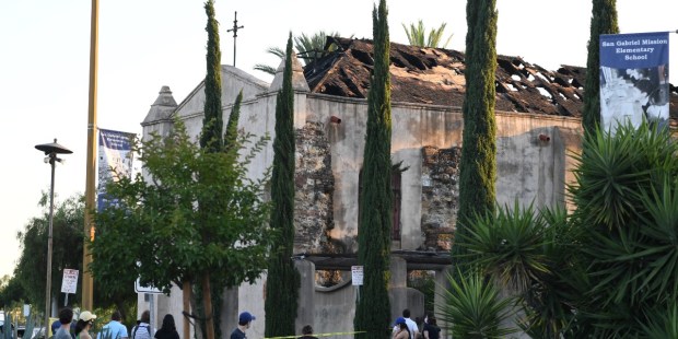 Des attaques sacrilèges de plus en plus nombreuses contre les catholiques aux États-Unis San-gabriel-california-000_1V155M-1